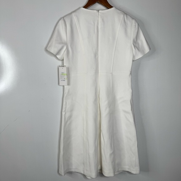 Harper Rose NWT Classic White Knee Length Dress Size 6 - Picture 2 of 7